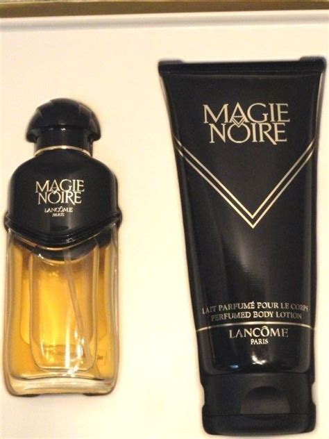 lancome magie noire body lotion.